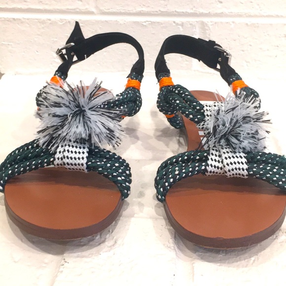 POM POM BUNGEE CORD SANDAL - Picture 5 of 12